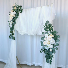 2023 new wedding arch flower decoration Mori outdoor wedding scene decoration