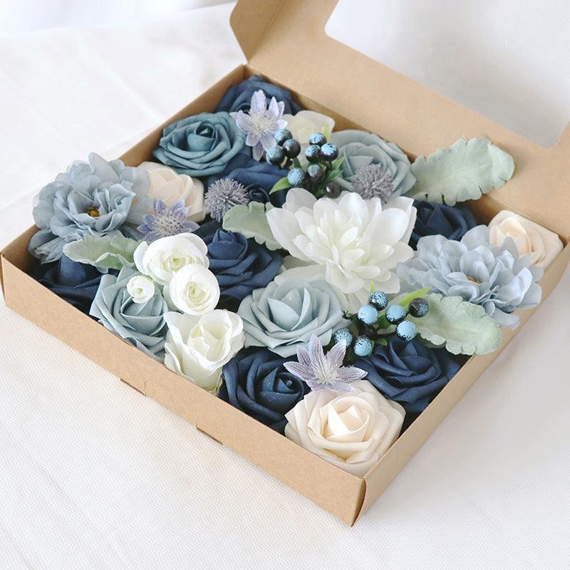 Simulation Boxed Flowers Wedding Holiday Party Handout Gift Flower Box Wedding Diy