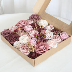 Wedding Diy Bridal Bouquet Simulation Flowers Boxed Flowers Proposal Birthday Party Gift