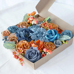 New European Style Boxed Flowers Wedding Birthday Party Simulation Gift Flower Boxes