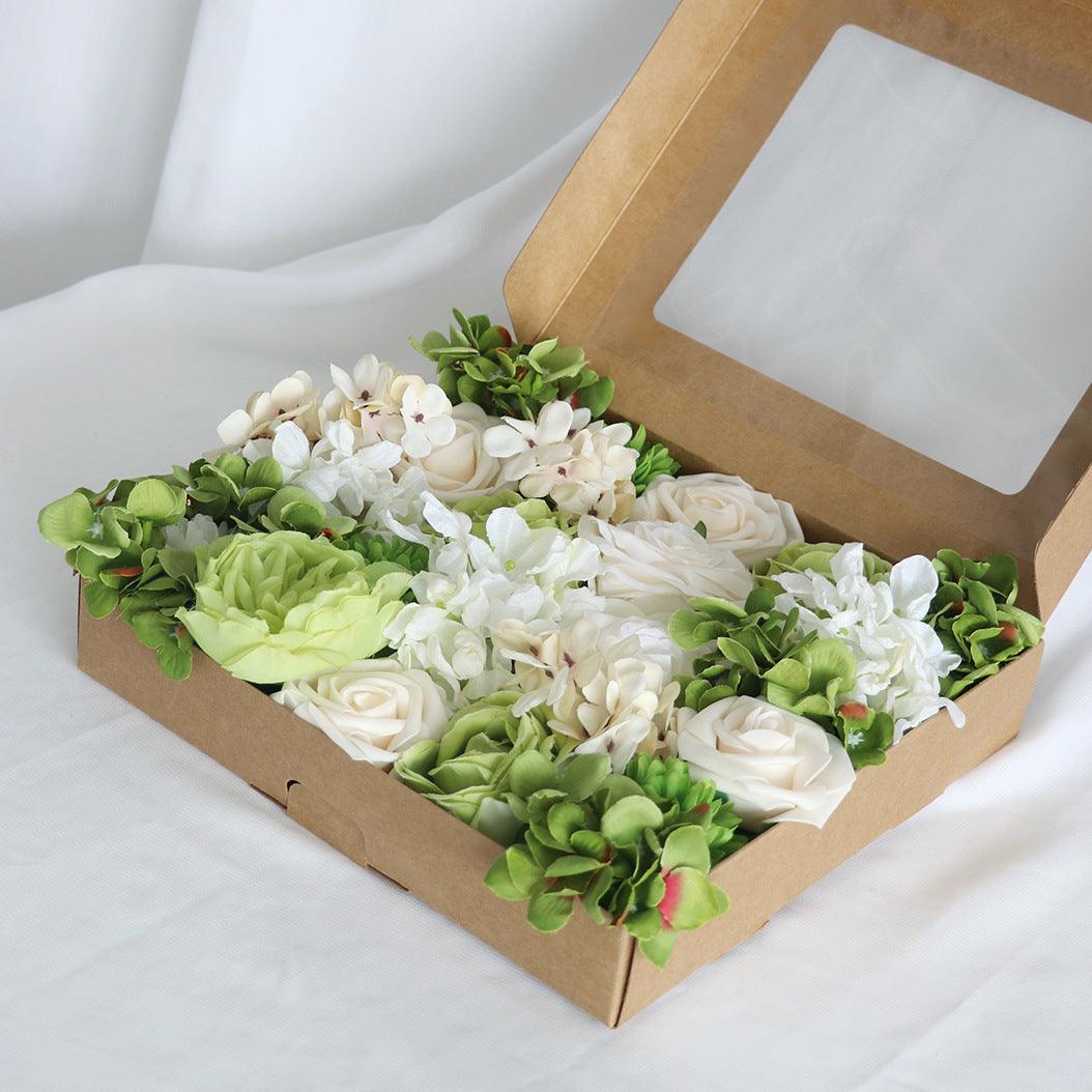 Wedding Diy Bridal Bouquet Boxed Flowers Wedding Birthday Party Favor