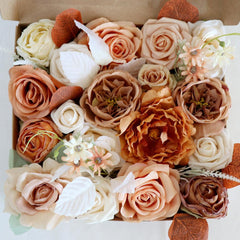 Simulation Rose Boxed Flowers Wedding Diy Bridal Bouquet Holiday Proposal Gift