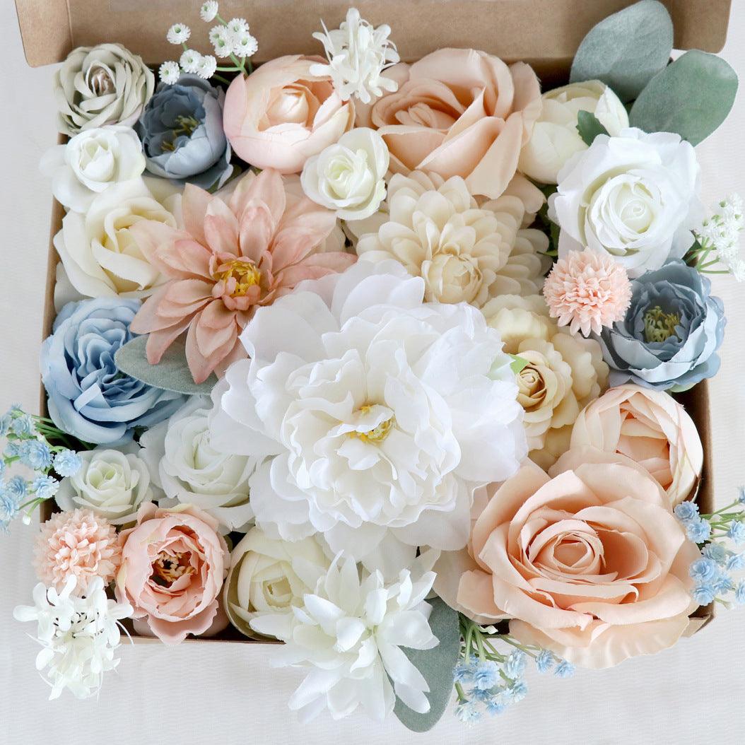 New simulation boxed flowers wedding atmosphere decoration props outdoor decoration gifts