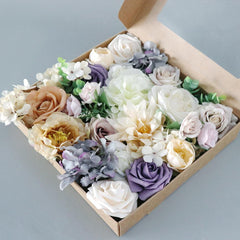 Simulation Boxed Flowers Valentine's Day Wedding Gift Flower Box Diy Bridal Bouquet