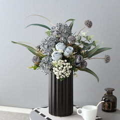 High-end simulated floral arrangements for living room and study room