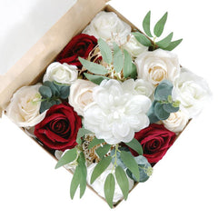 Simulation Flowers Boxed Flowers Western Wedding Bridal Bouquet Birthday Party Gift