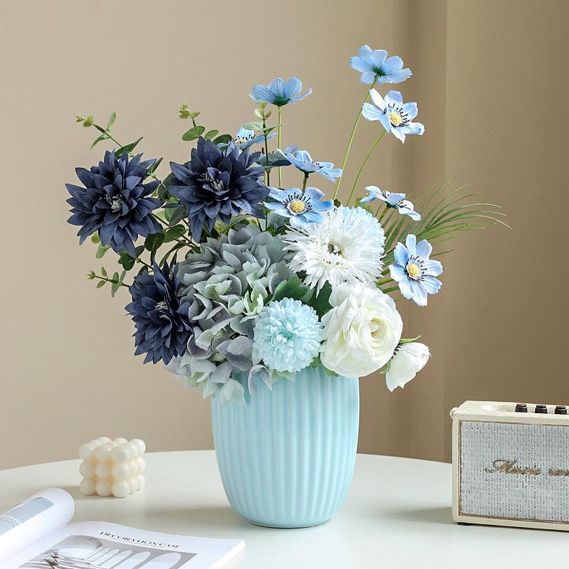 Simulation flower bouquet arrangement living room table decoration flower set floral arrangement