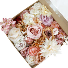 Simulation Boxed Flowers Proposal Birthday Party Gift Flower Box Wedding Diy Bride