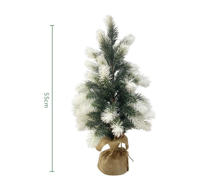 Simulation pine needle stakes Christmas Christmas tree home indoor table decorations artificial pine needle stakes