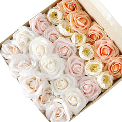 European wedding gift boxed flowers simulation rose box Valentine's Day birthday gift box flower wedding