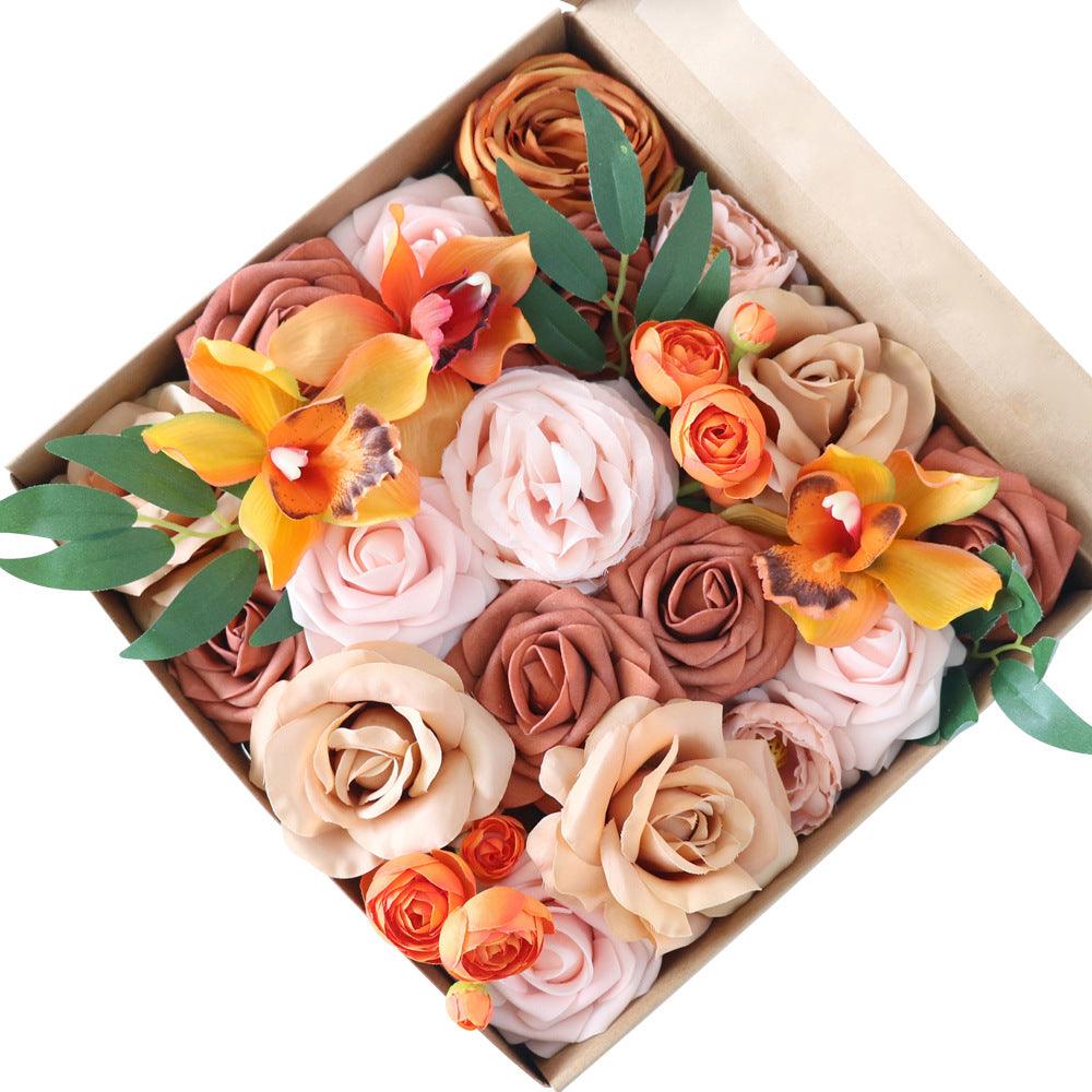 Simulation Flowers Boxed Flowers Wedding Wedding Anniversary Bride Bridesmaid Handbags