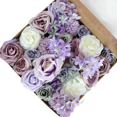 Western Wedding Boxed Flowers Diy Bridal Bouquet Simulation Flowers Gift Flower Boxes