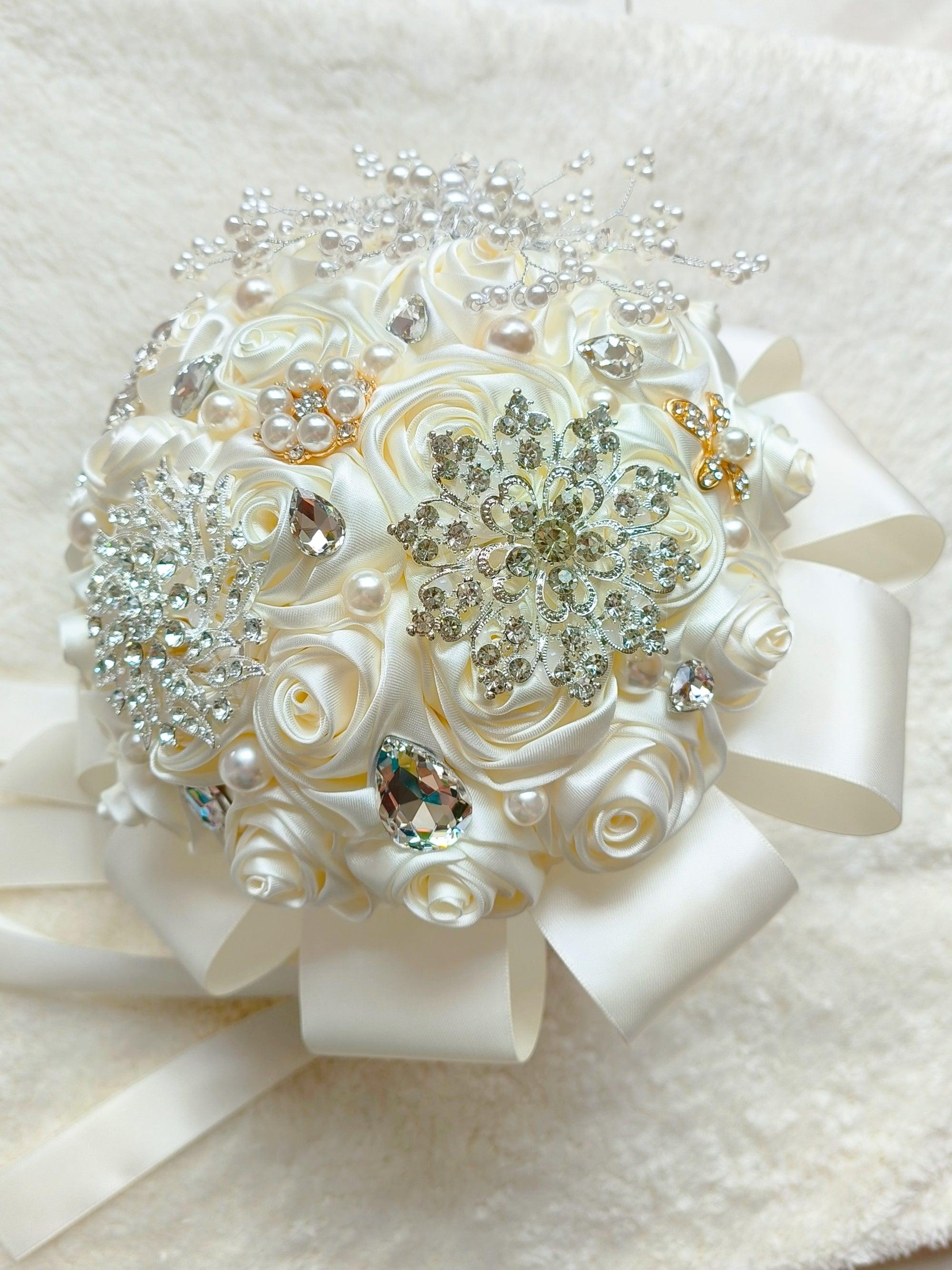 Wedding hand bouquet high class feeling bride gift for girlfriends simulation flowers