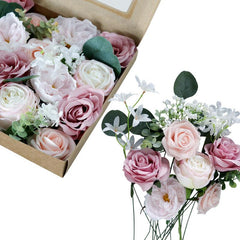 Simulation Flower Flower Box Valentine's Day Birthday Gift Box Wedding Decoration DIY Home Flower Bouquet