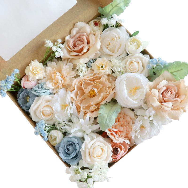 Simulation Boxed Flowers Wedding Diy Bridal Bouquet Valentine's Day Gift