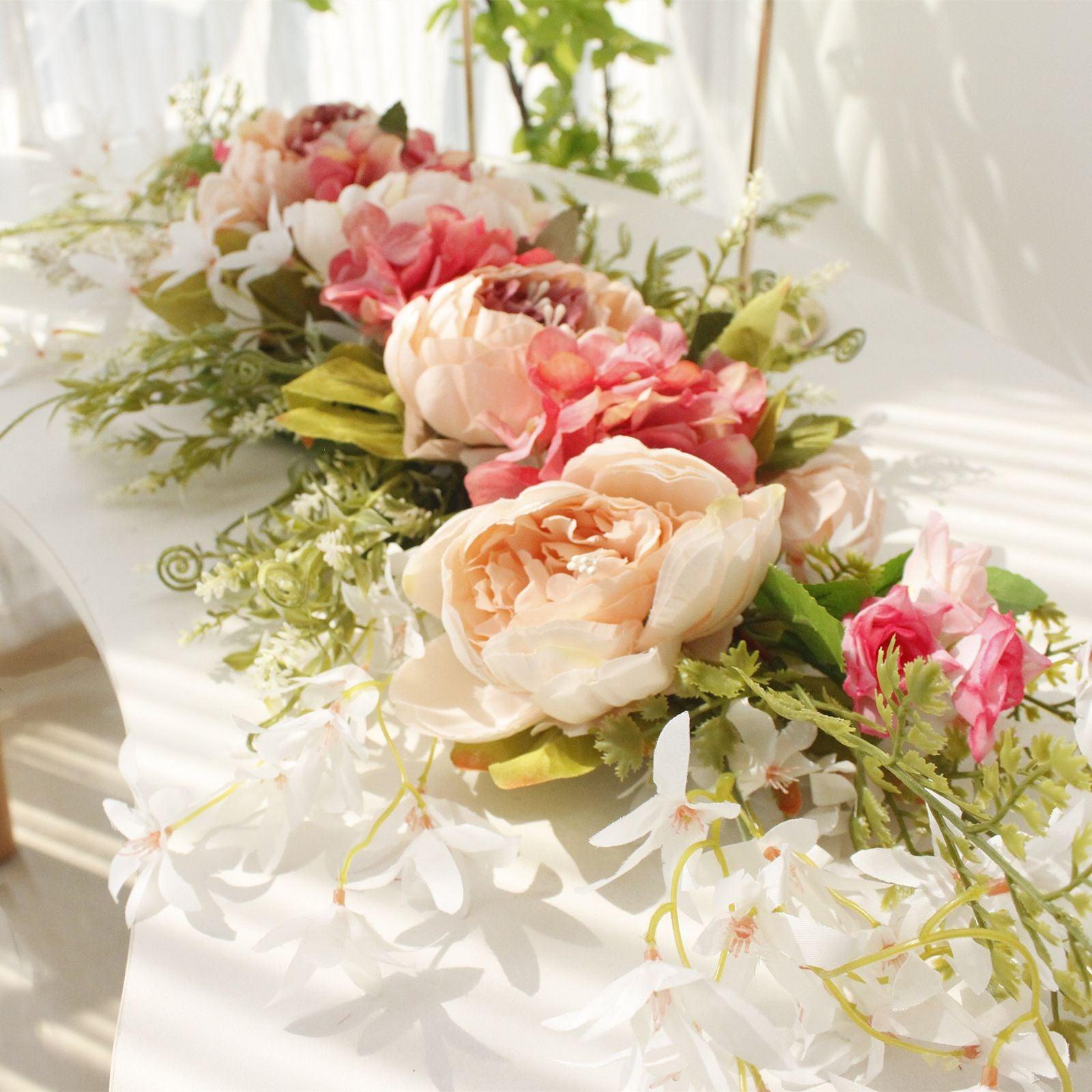 New simulated door lintel decoration table flowers