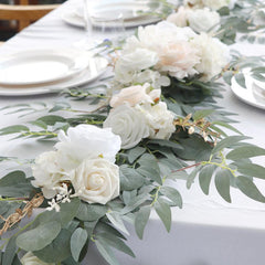 Simulated Vine Table Flower Forest Series Champagne White Outdoor Wedding Arch Flower