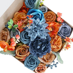 New European Style Boxed Flowers Wedding Birthday Party Simulation Gift Flower Boxes