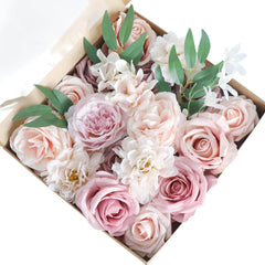 Diy bridal hand bouquet simulation flower flower box valentine's day mother's day gift