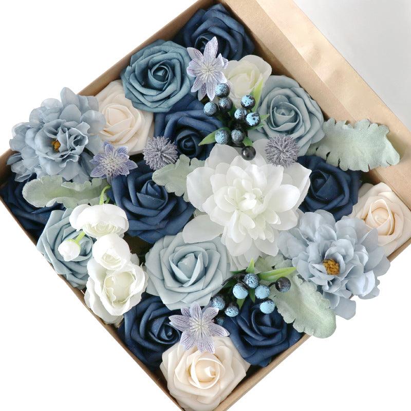 Simulation Boxed Flowers Wedding Holiday Party Handout Gift Flower Box Wedding Diy