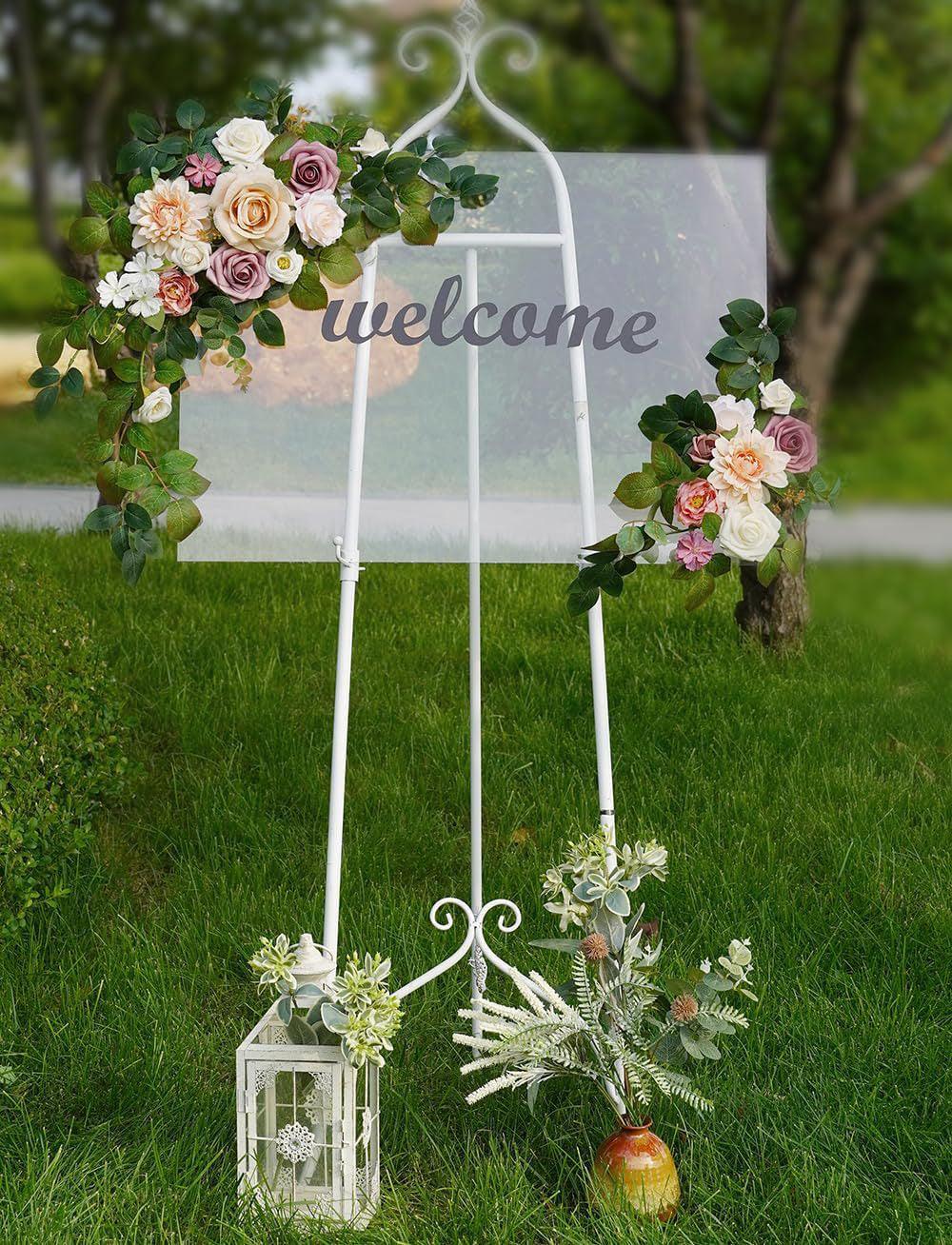 Arch artificial flower wedding outdoor decoration