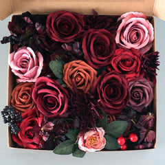 Simulation Rose Boxed Flowers Wedding Birthday Party Gift Flower Boxes