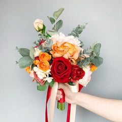 Hand bouquet bouquet bride wedding photography simulation fake flowers props