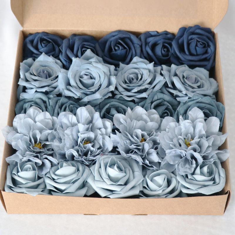 Gift Box PE Rose Flower Box Wedding Diy Simulation Flower Boxed Flowers Wedding Celebration