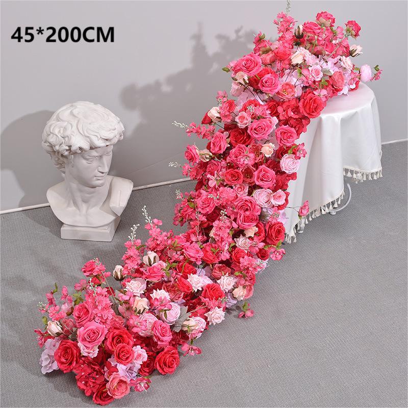 Simulated flower arrangement wedding decoration