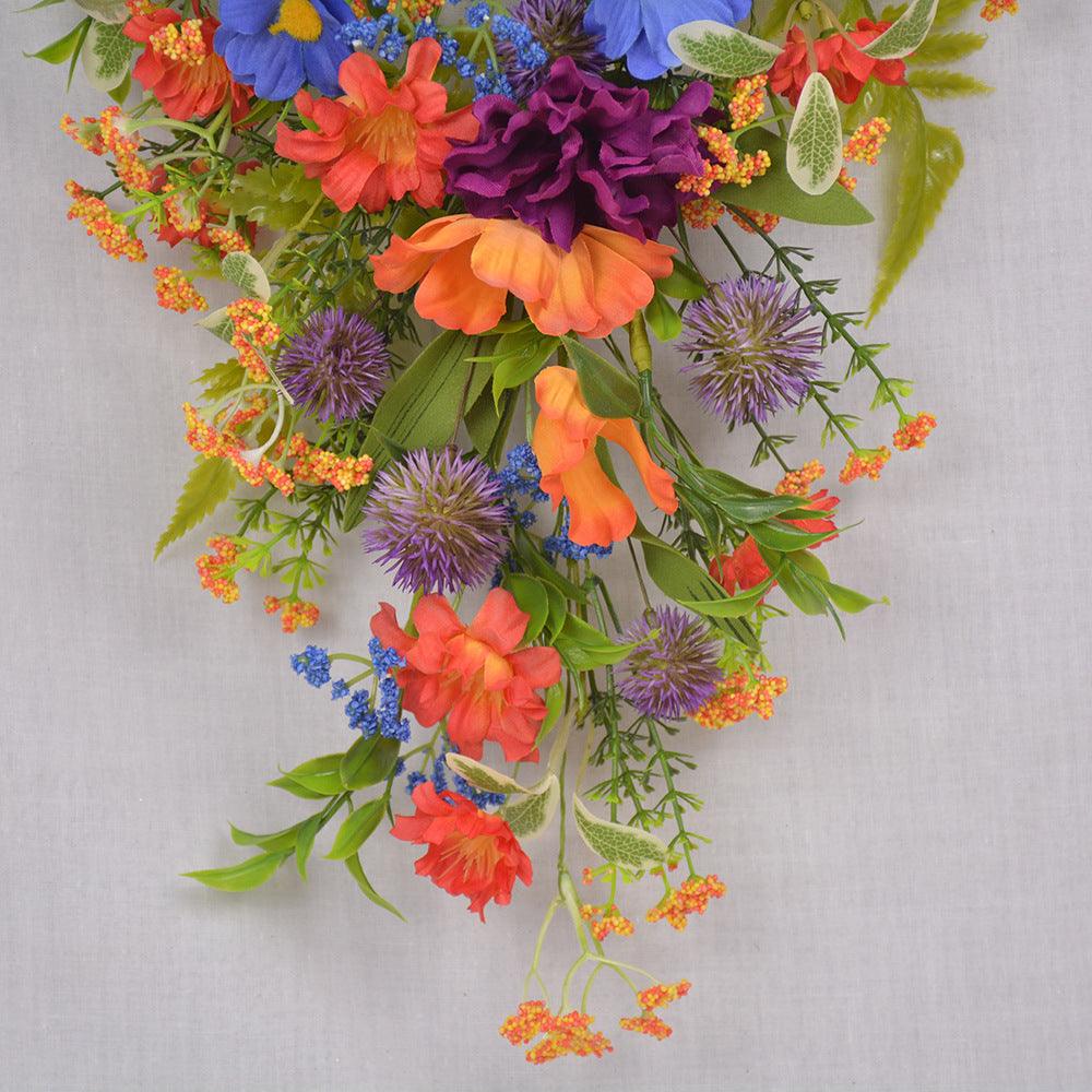 Colorful simulated door lintel decoration