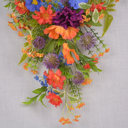 Colorful simulated door lintel decoration
