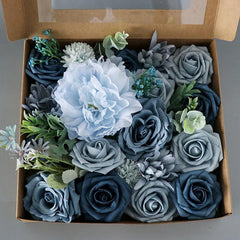 European Simulation Boxed Flowers Wedding Birthday Gift Box Valentine's Day Gift