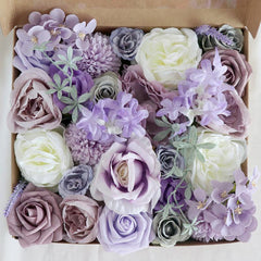 Western Wedding Boxed Flowers Diy Bridal Bouquet Simulation Flowers Gift Flower Boxes