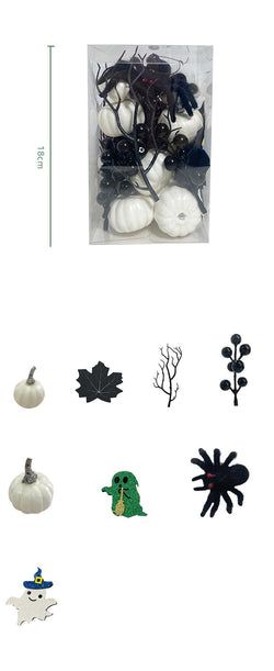 Simulated Dead Branch Pumpkin Decoration Halloween DIY Desktop Decoration