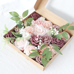 Simulation Boxed Flowers European Wedding Bridal Bouquet