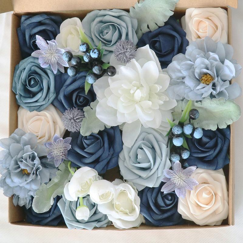 Simulation Boxed Flowers Wedding Holiday Party Handout Gift Flower Box Wedding Diy