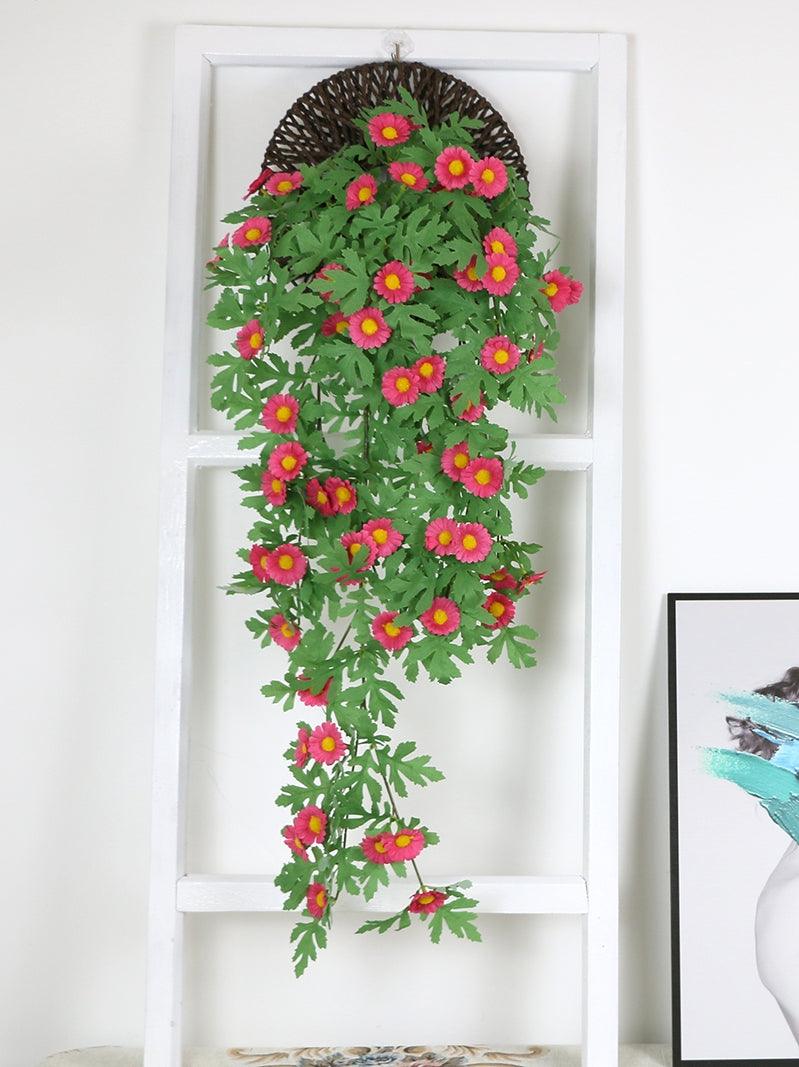 Simulated Daisy Wall Hanging Living Room Shelter Decoration