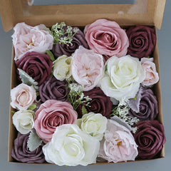 Creative Simulation Rose Box Valentine's Day Birthday Gift Box Flower DIY Bridal Bouquet