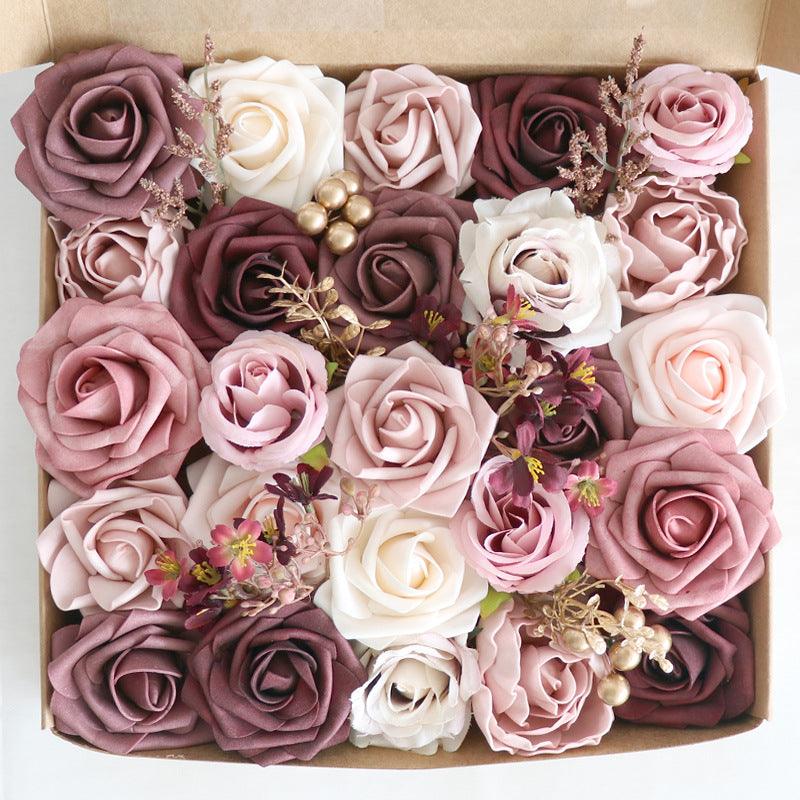 Wedding Diy Bridal Bouquet Simulation Flowers Boxed Flowers Proposal Birthday Party Gift