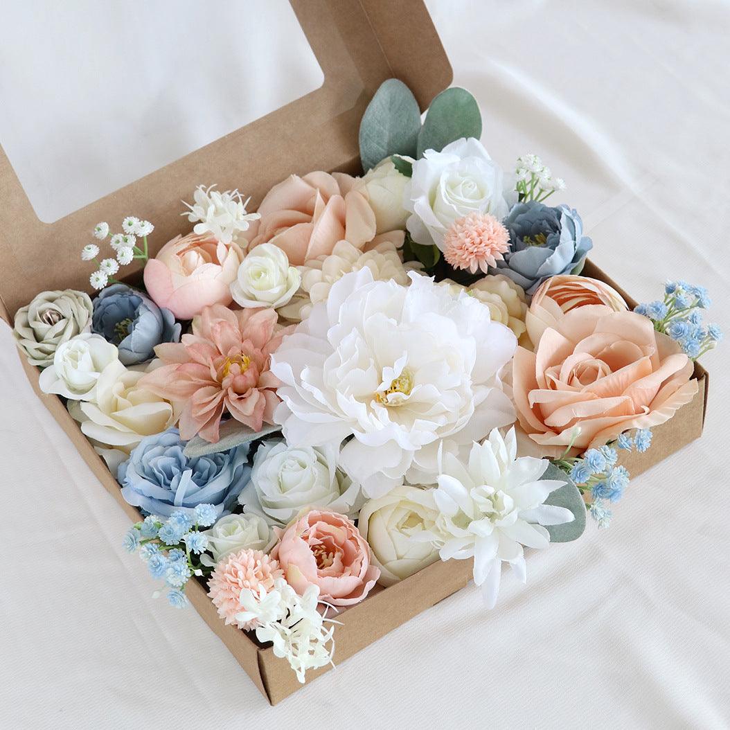 New simulation boxed flowers wedding atmosphere decoration props outdoor decoration gifts