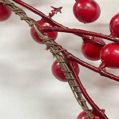 Red Fruit Wreath Fortune Fruit Holly Fruit Berry Wreath Christmas Tree Ornament Christmas Supplies Vine Wreaths