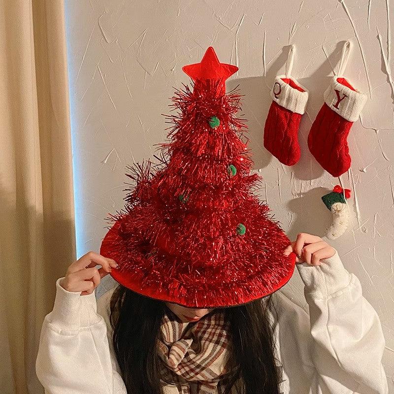 Christmas Decoration Hat Holiday Party Adult Child Dress Up Headwear