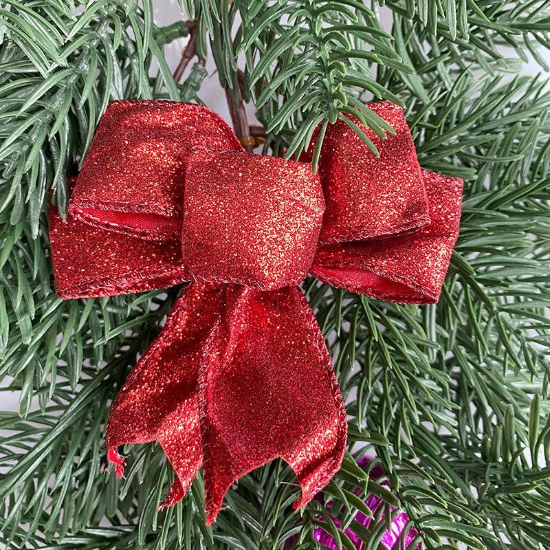 Christmas Pine Needles Rattan Christmas Encrypted Pine Needles Colourful Balls Festive Atmosphere Indoor Decoration - Uflower