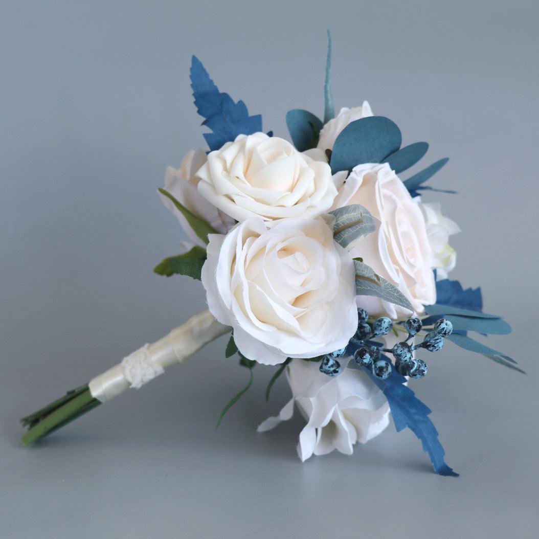 Simulated bridal drop-shaped bouquet/hemispherical bouquet/bridesmaid bouquet