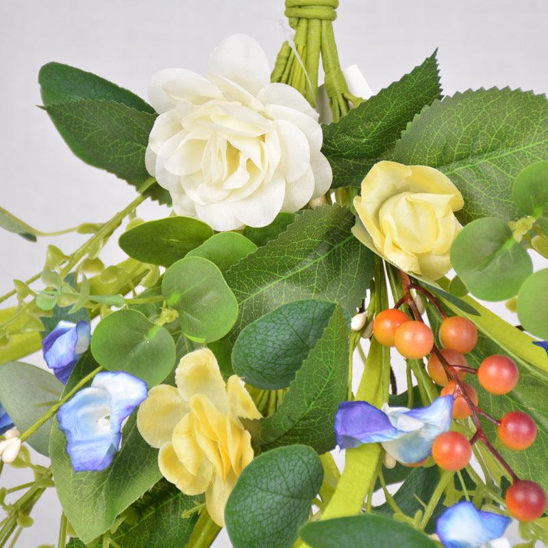 Colorful simulated door lintel decoration