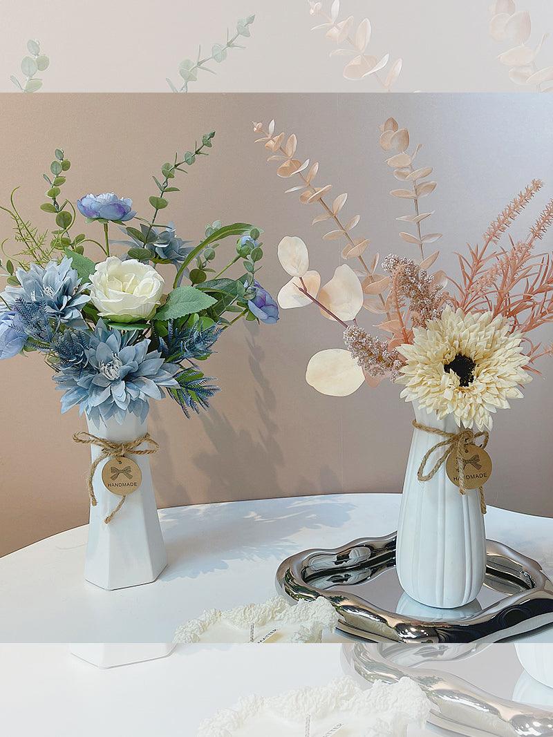 Simulation flowers high-grade bouquet living room table floral supplies set