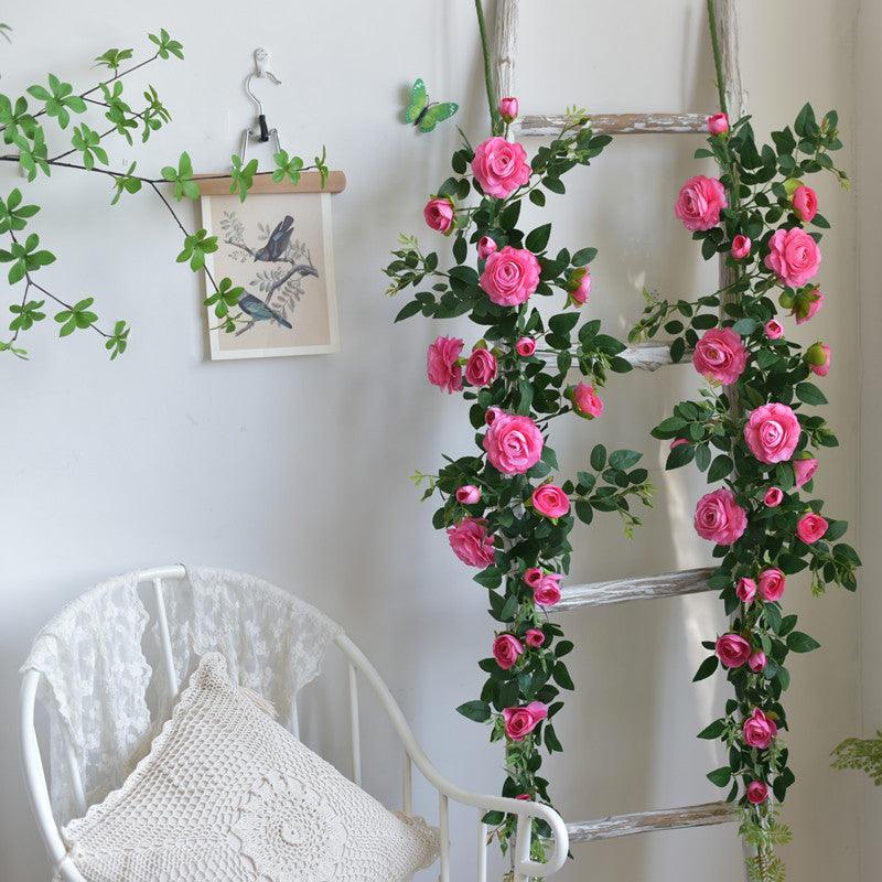 Simulated Peony Flower Vine Hotel Decoration