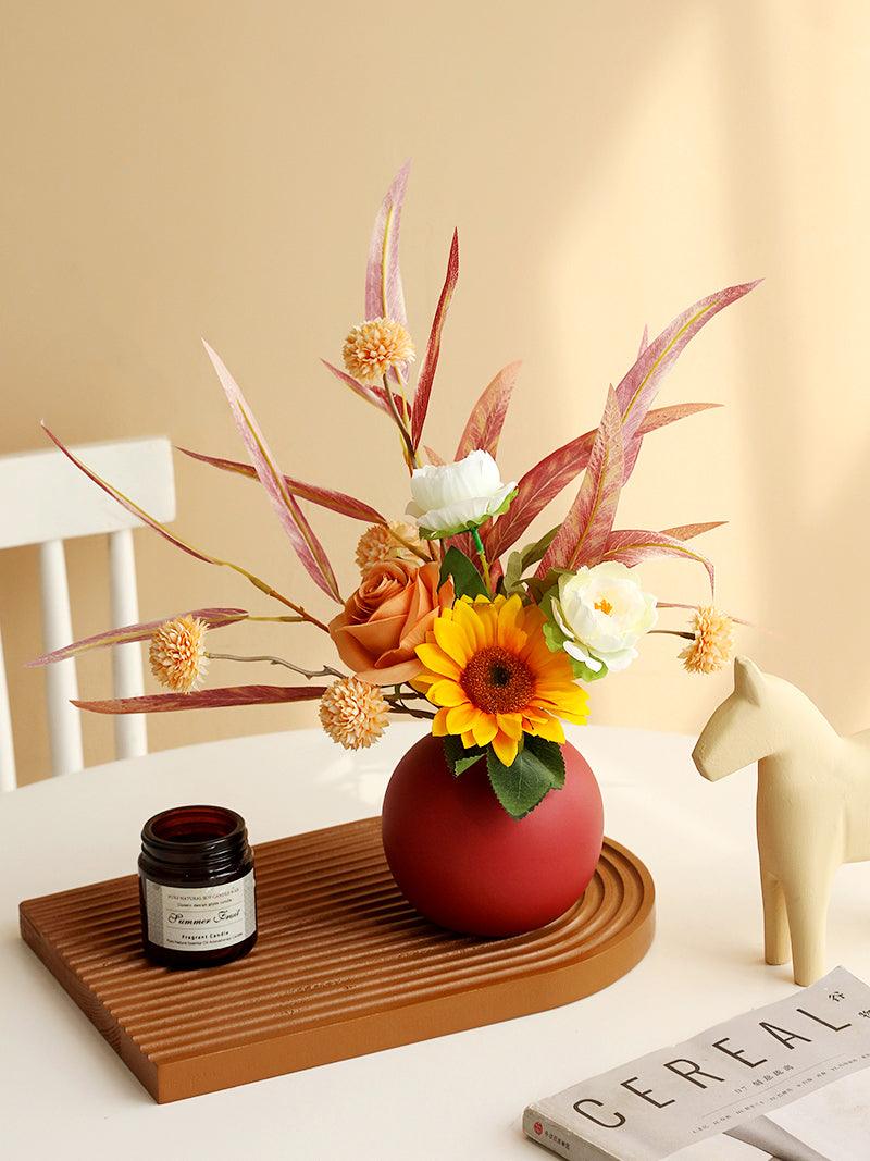 Simulation Flower Vase Flower Arrangement Home Table Flower Arrangement