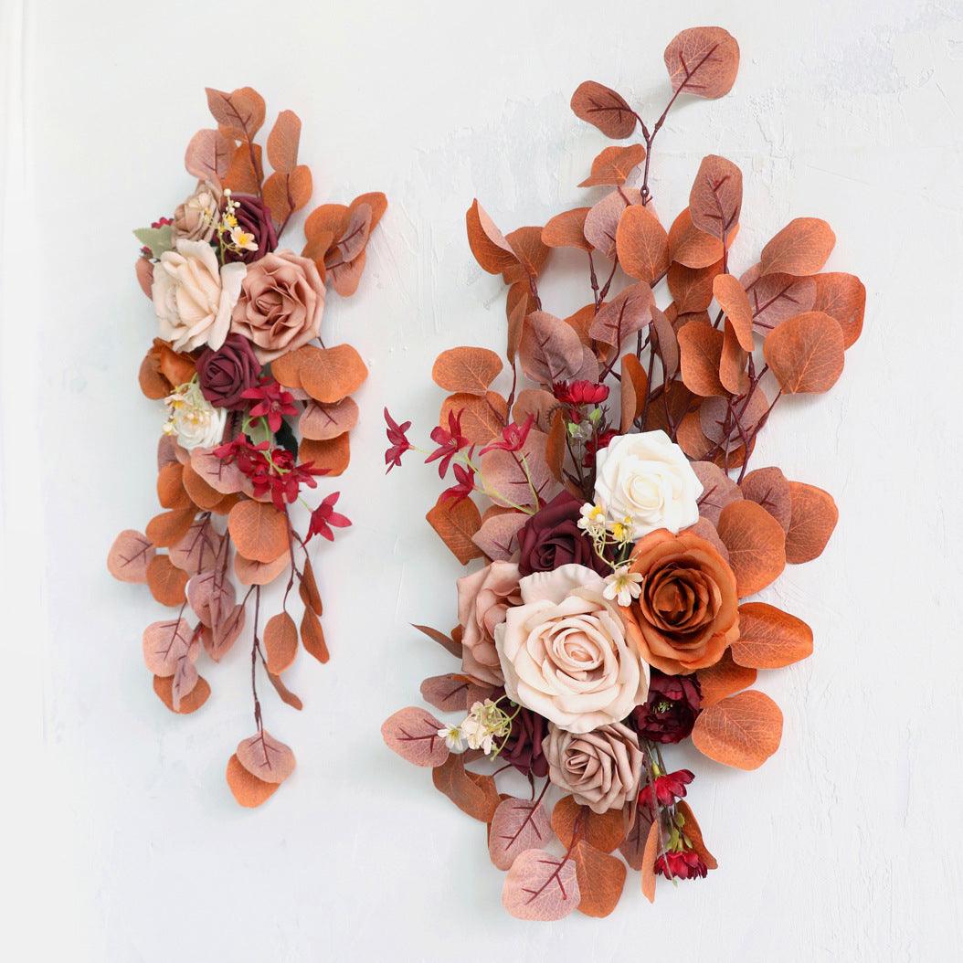 Autumn Rose Table Flower Wedding Decoration Simulation Flower Banquet Flower Art