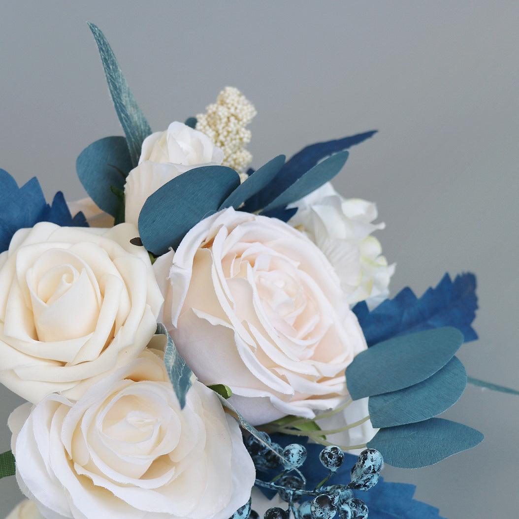 Simulated bridal drop-shaped bouquet/hemispherical bouquet/bridesmaid bouquet